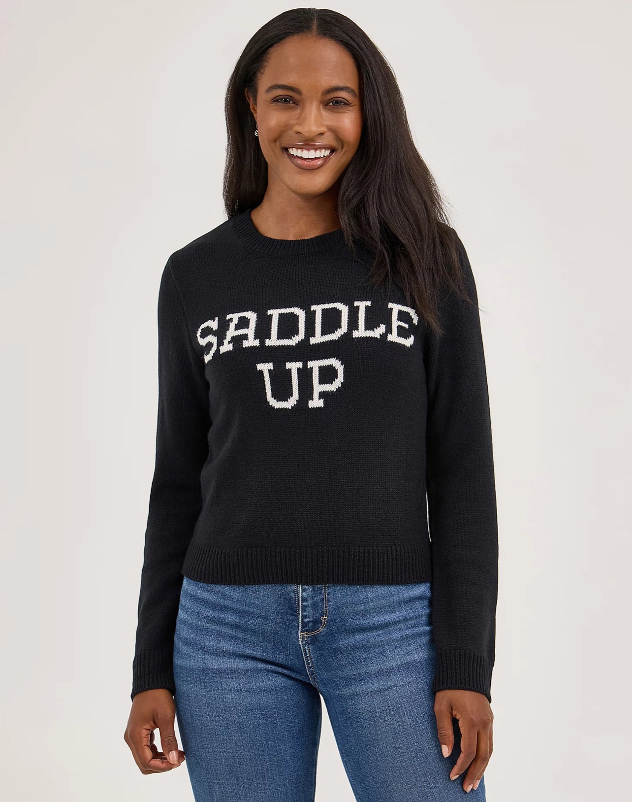 WRANGLER WESTERN SHRUNKEN SWEATER