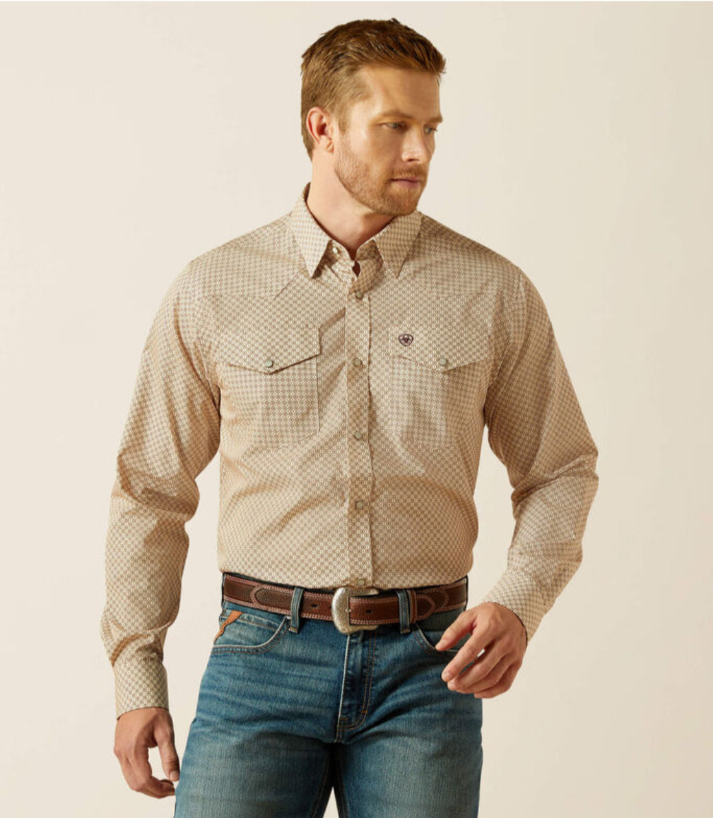 Ariat Wrinkle Free Fitted Shirt 62357