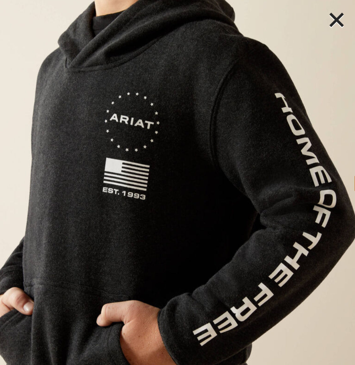 Mens Sponsor Patriot Hoodie