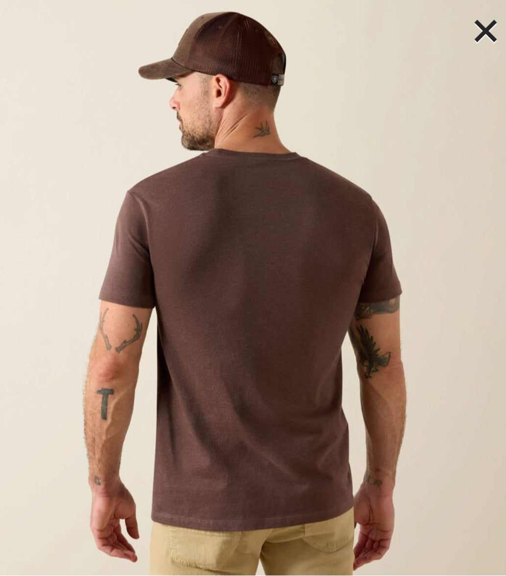 ARIAT LIBERTY USA DIGI CAMO        T-SHIRT