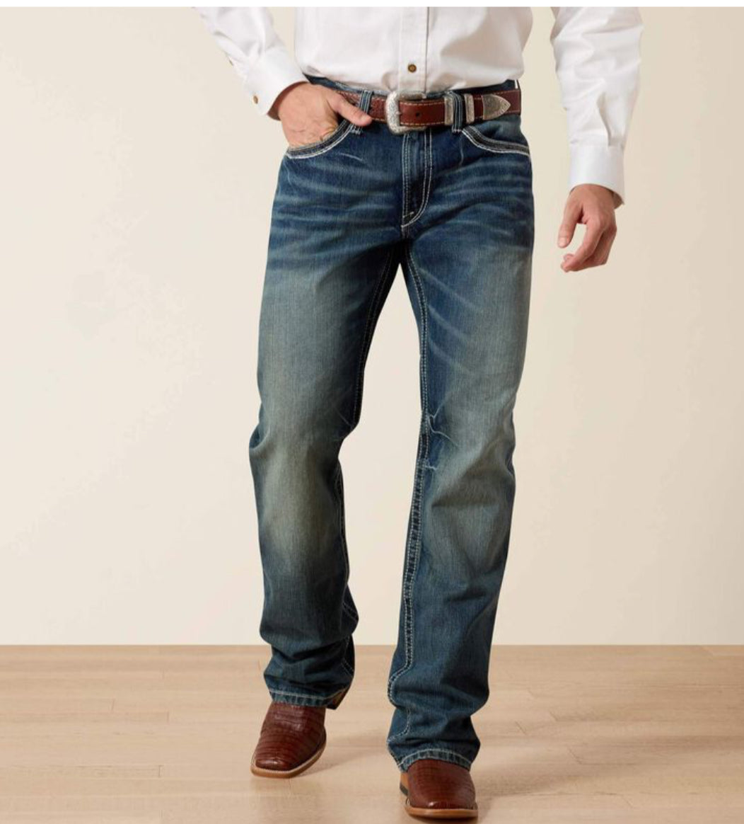 M4 Low Rise Stretch Relaxed Straight Jean 17511