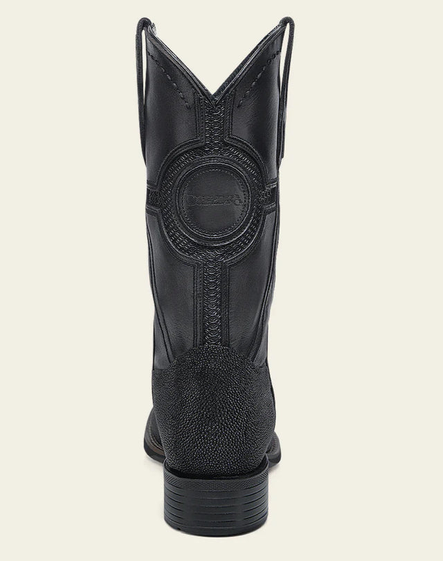 Cuadra mantarraya (negra) square toe - CC221