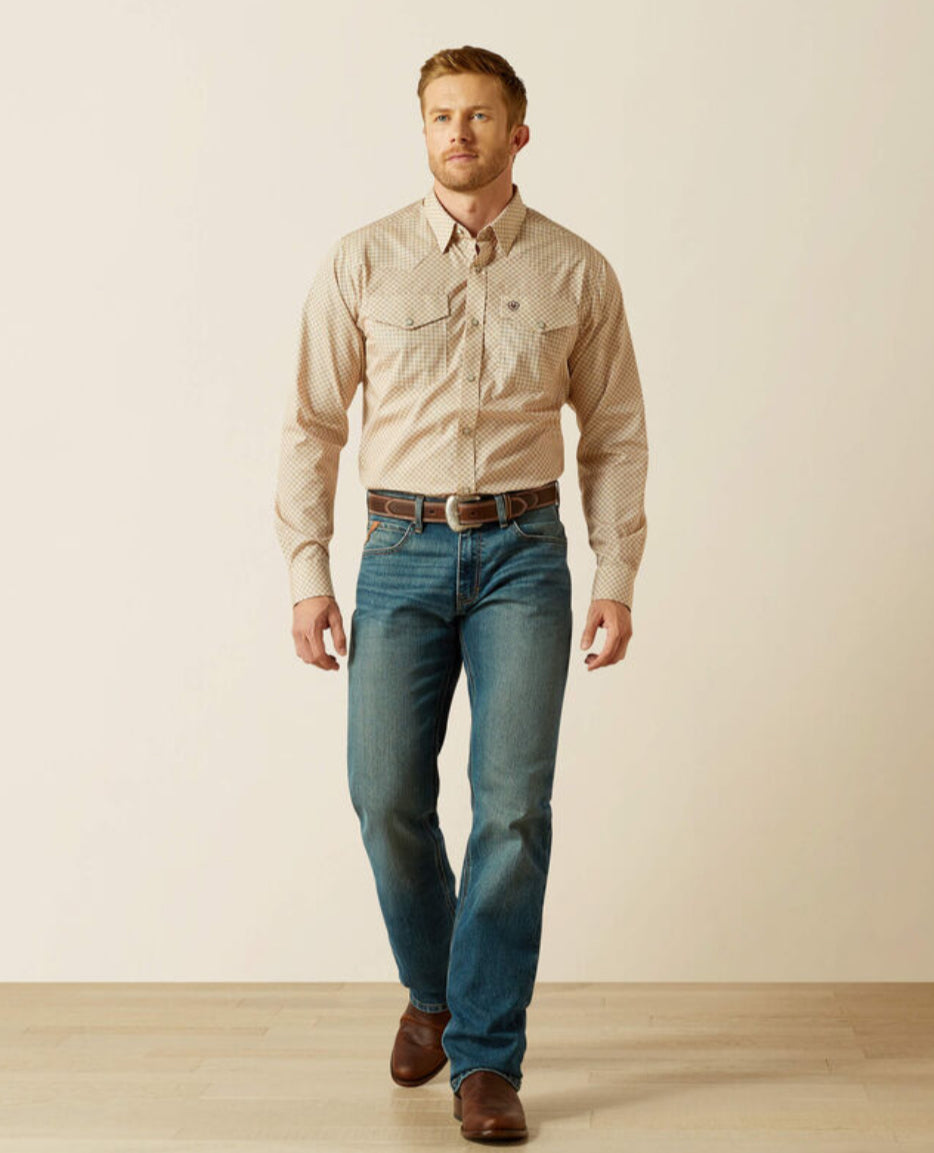 Ariat Wrinkle Free Fitted Shirt 62357