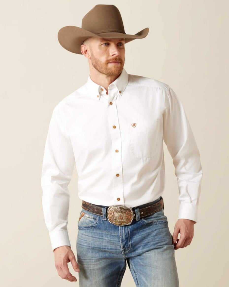 Ariat Solid Twill Classic Fit Shirt 00503