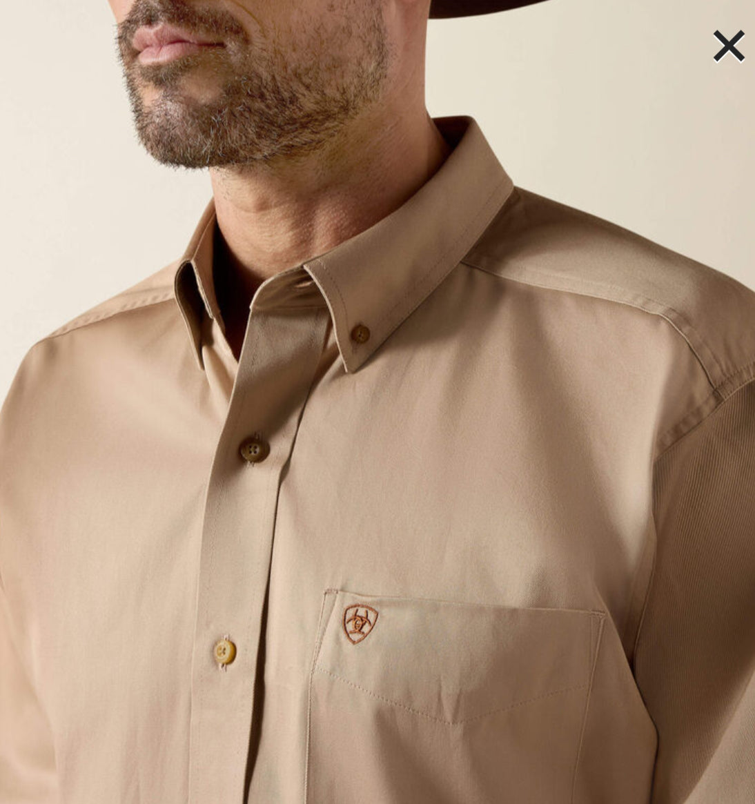 Solid Twill Classic Fit Shirt