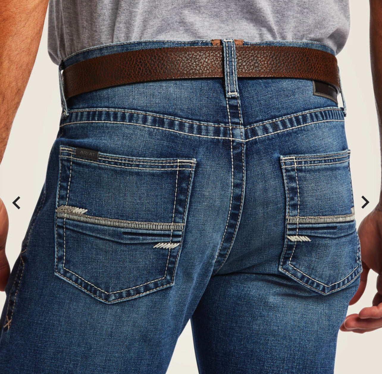 Ariat M5 Low Rise Stretch  Straight Leg Jean 41095